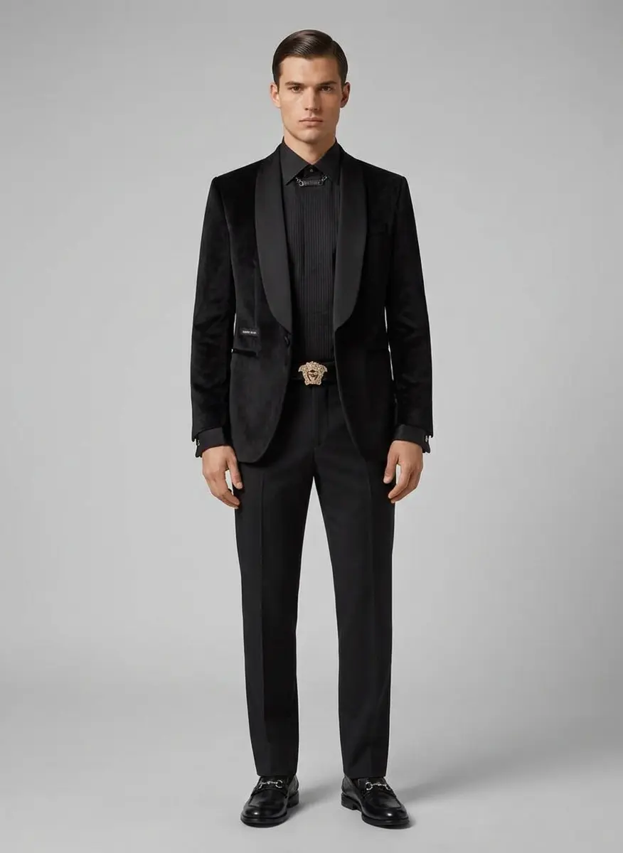 Ultra-Modern Black Tie