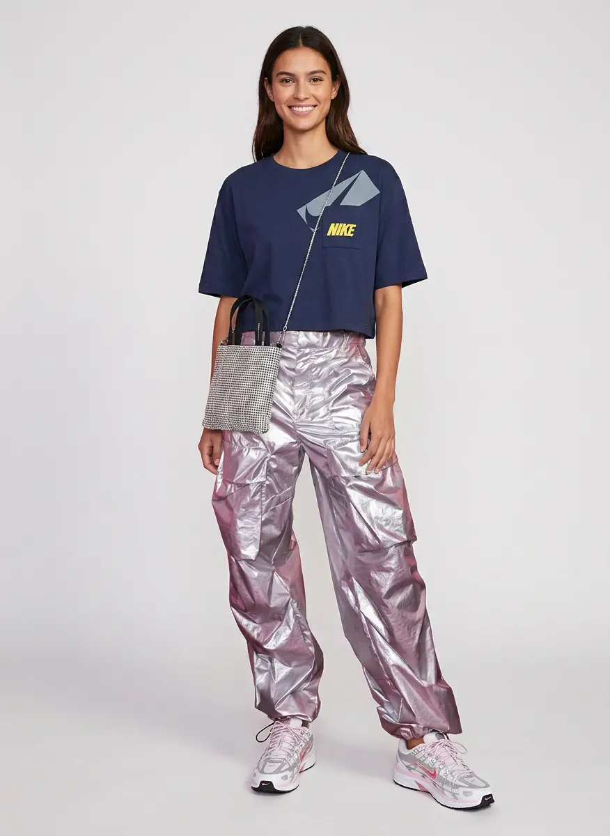 Silver Cyber Streetwear