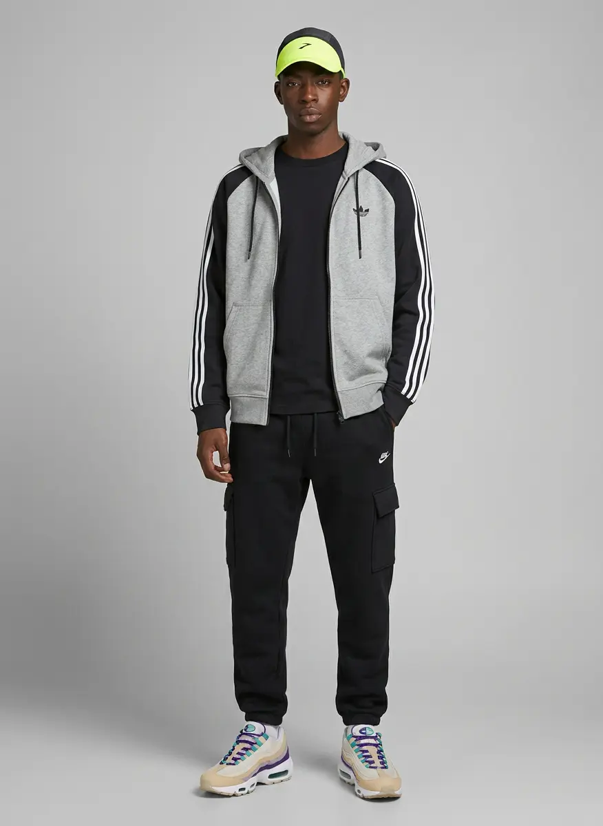 Modern Sporty Contrast