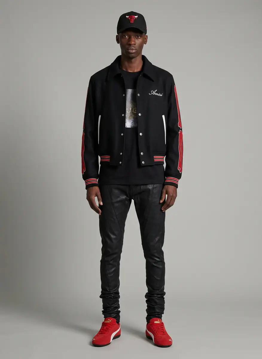 Julius Black Coated Gazelle Skinny Jeans 5