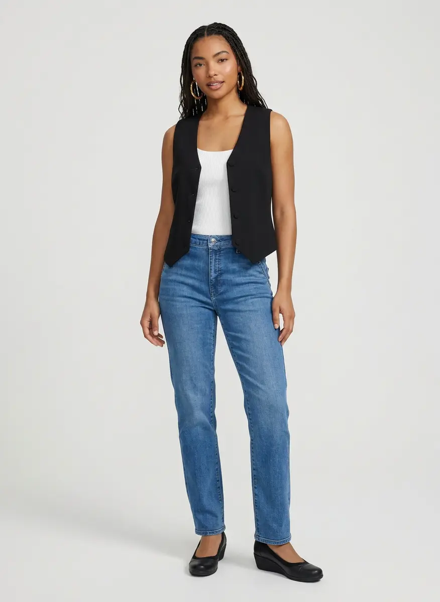 Relaxed Denim Chic