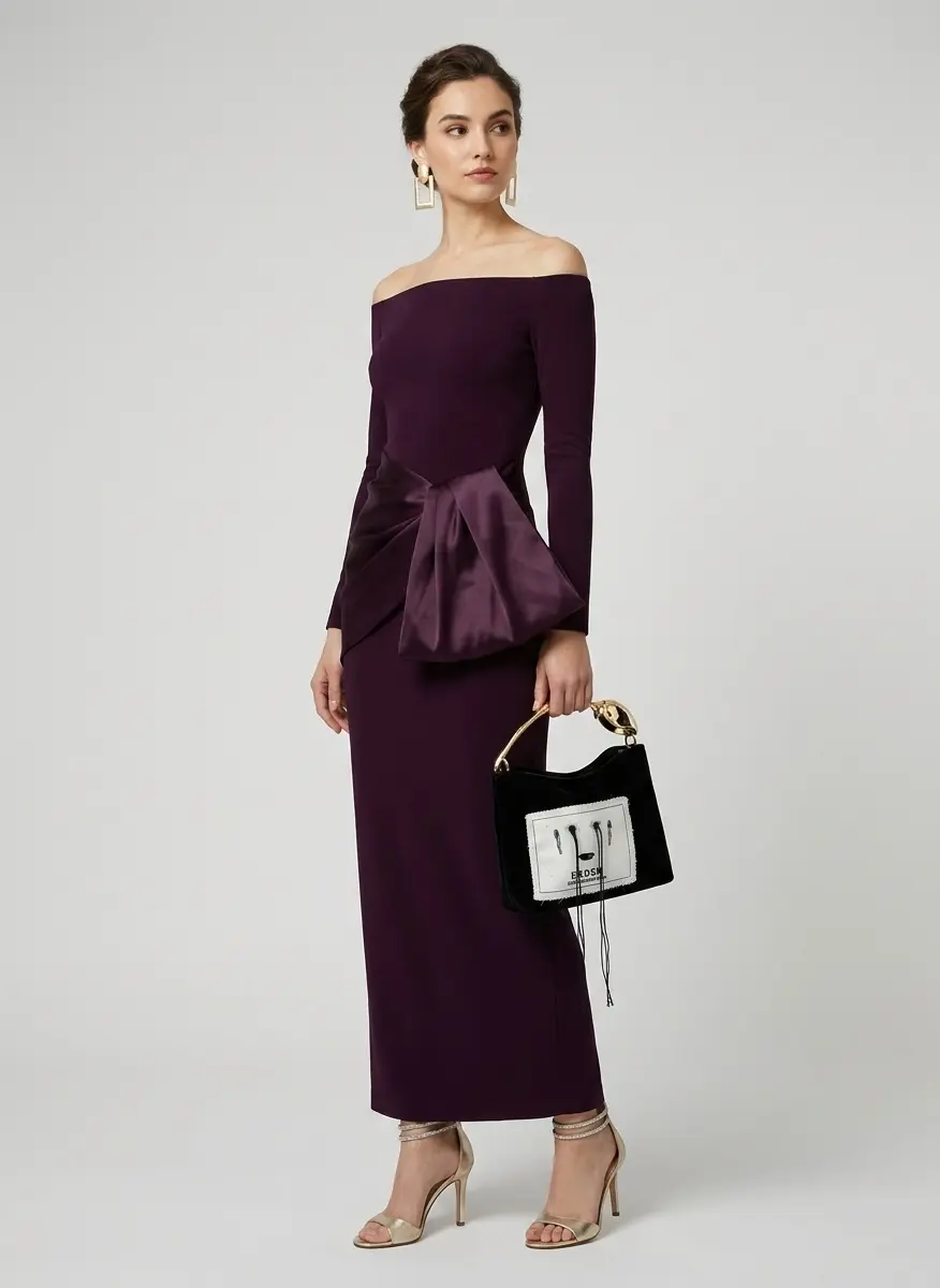 Opulent Noir & Burgundy