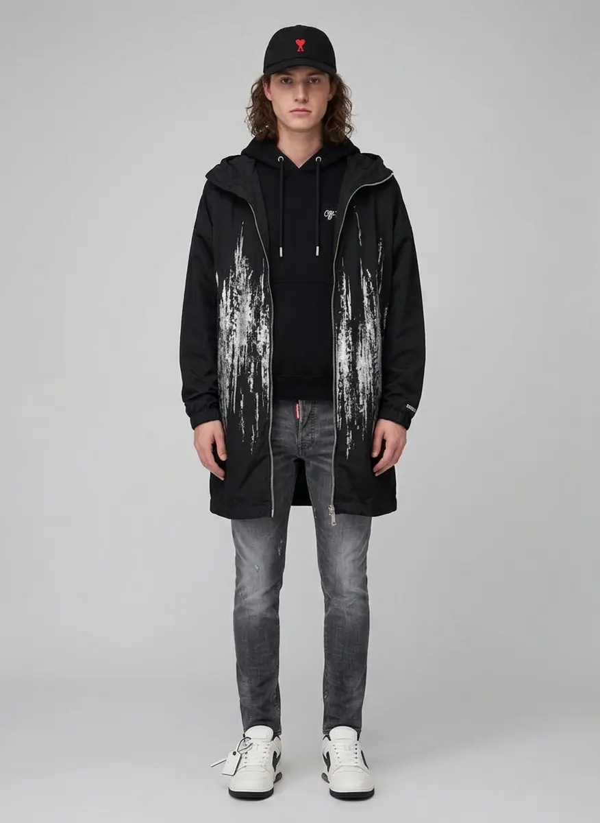 Monochrome Luxury Streetwear
