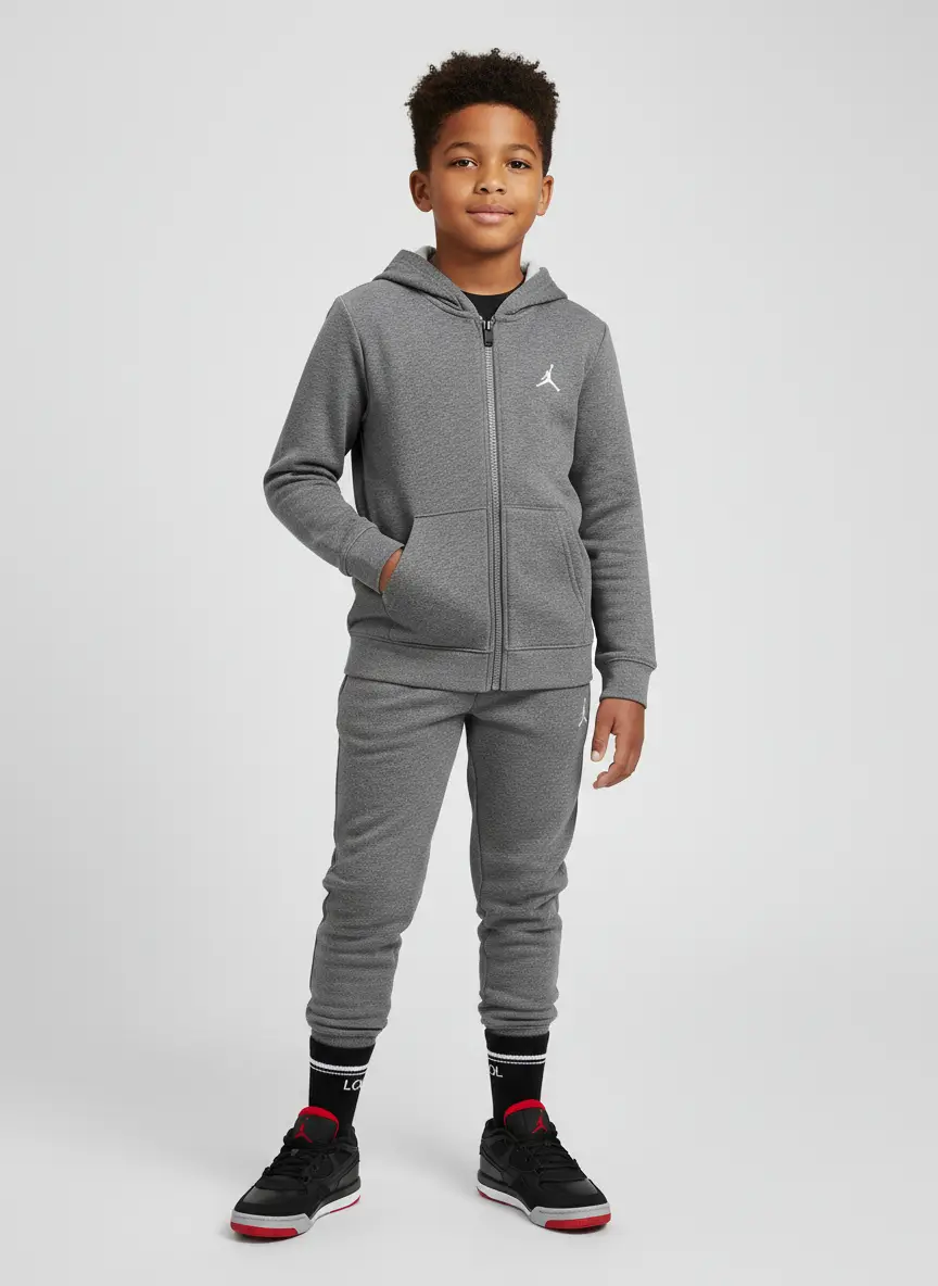 Jordan Jordan Brooklyn Fleece Full-Zip Set - Boys' Preschool 3