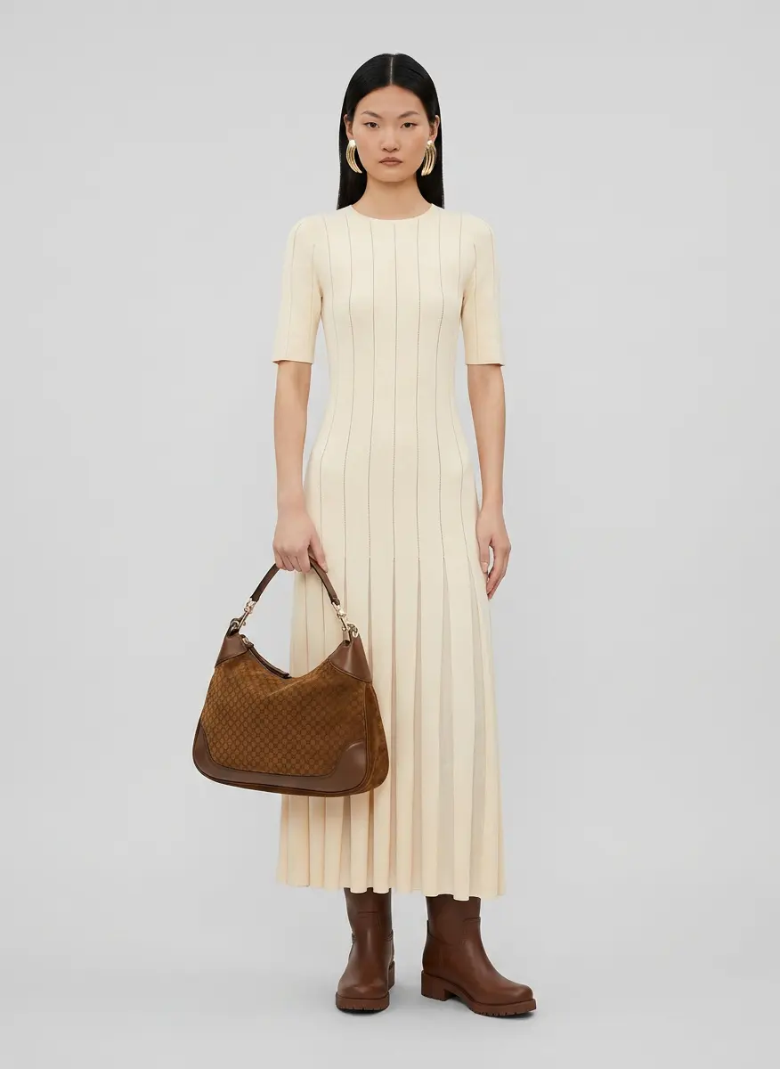 Neutral Monochrome Knit