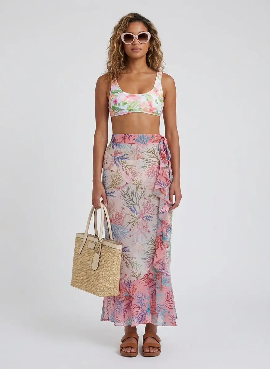 Pink Floral Resort Elegance