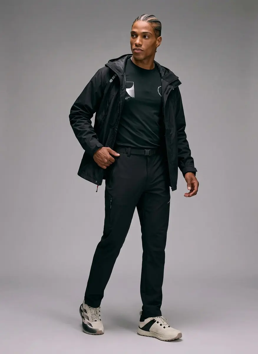 Monochrome Technical Hiker