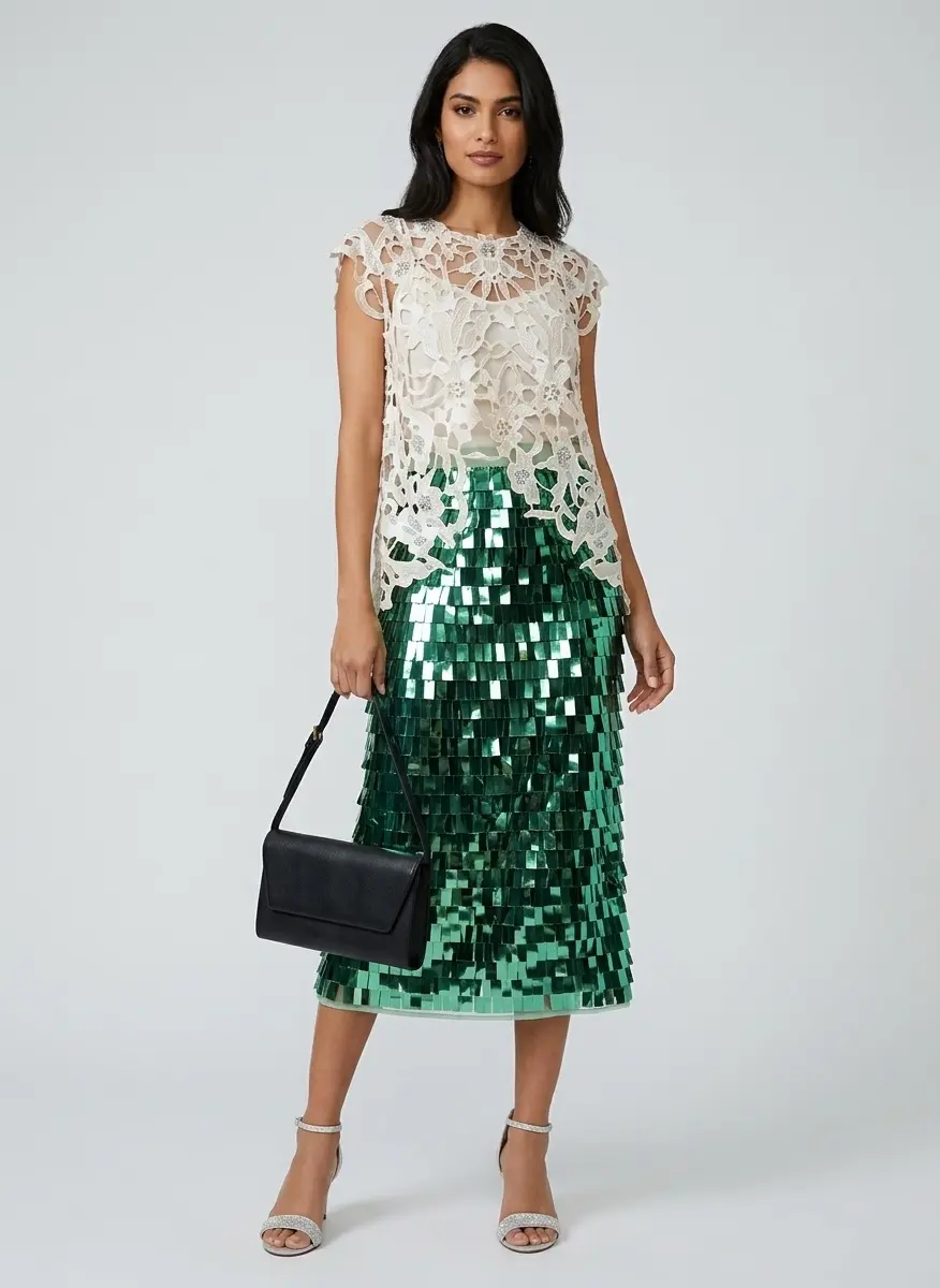 Shimmering Contrast