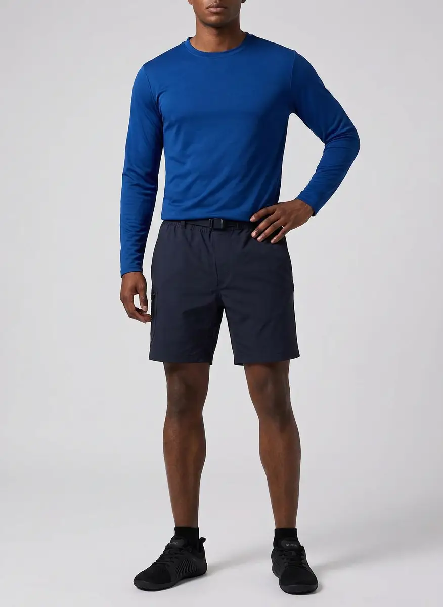 Galaxy By Harvic Men's Long Sleeve Moisture-Wicking Performance Tee 2
