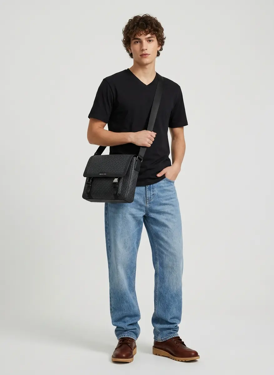 Minimalist Utility Look