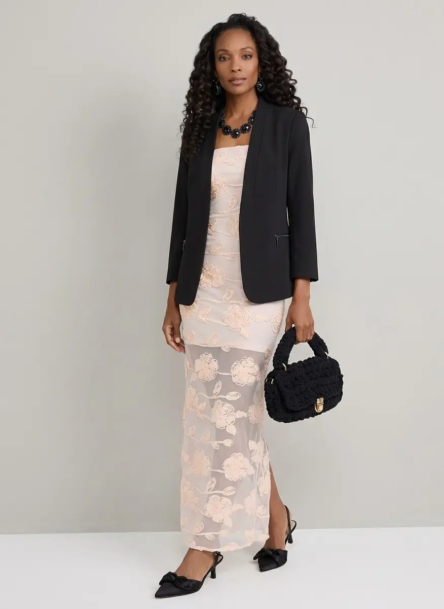 Monochromatic Midnight Elegance