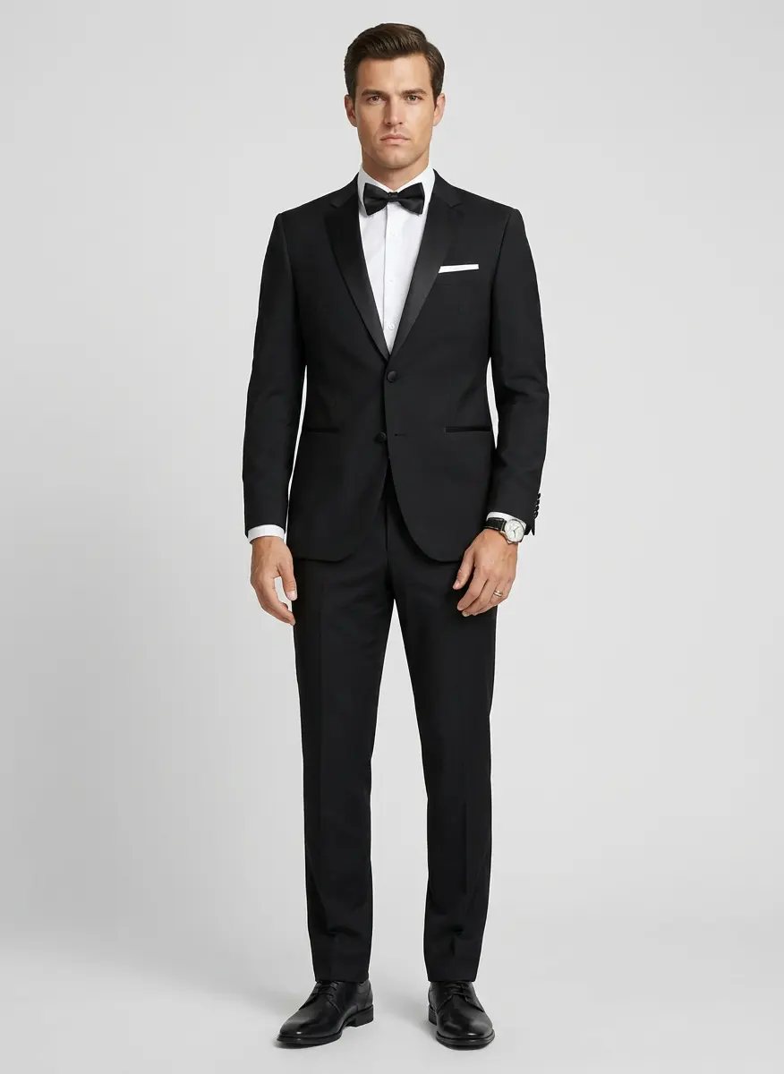 Modern Black Tie Sophisticate
