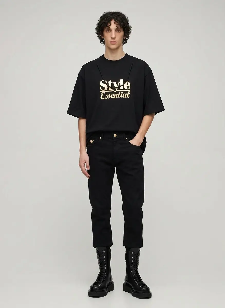 ABRA Black 'Style' T-shirt 5