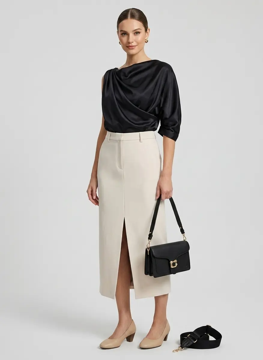 Sculpted Contrast Formal