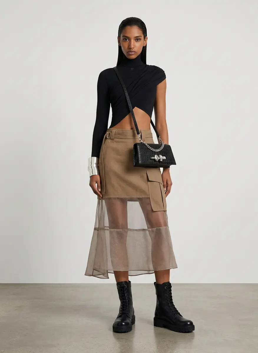 Avant-Garde Noir Chic