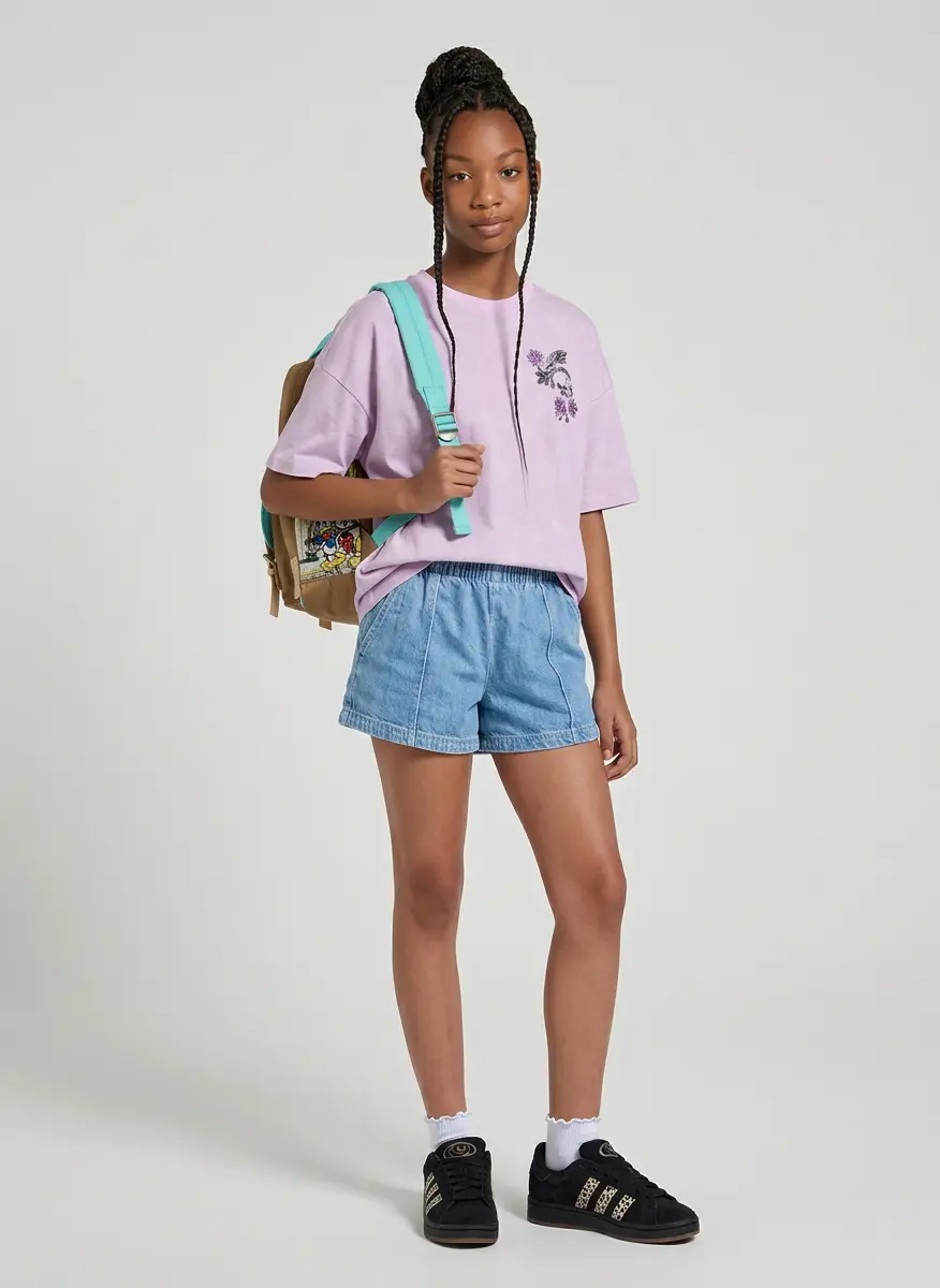 Edgy Denim Vibes