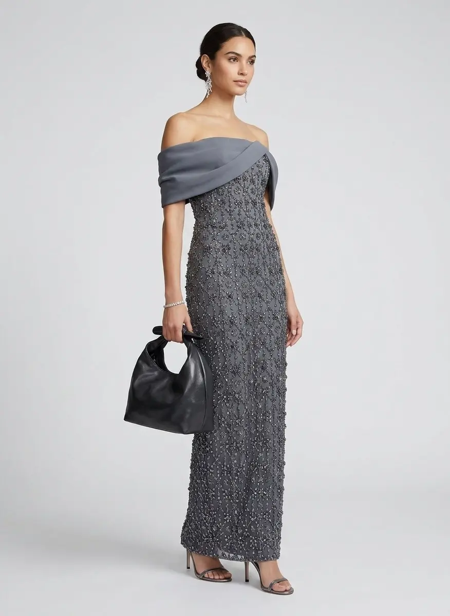 Monochromatic Gunmetal Glamour
