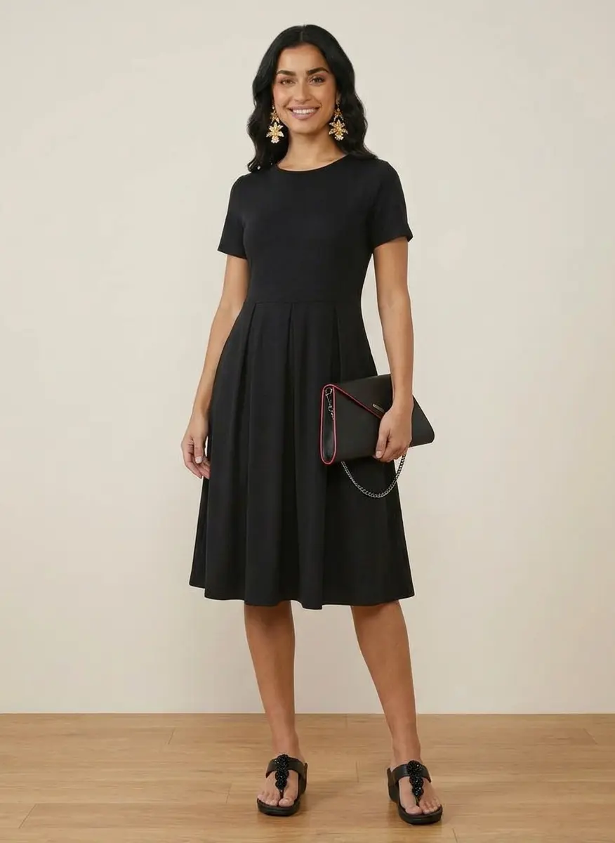 Monochrome Evening Chic
