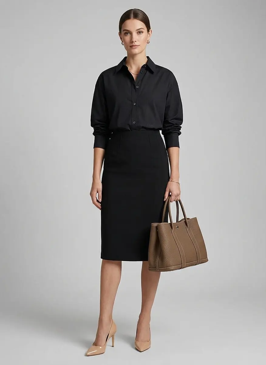 Modern Elegance Pencil Look