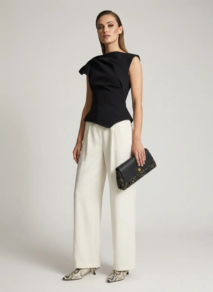 Elevated Casual Contrast