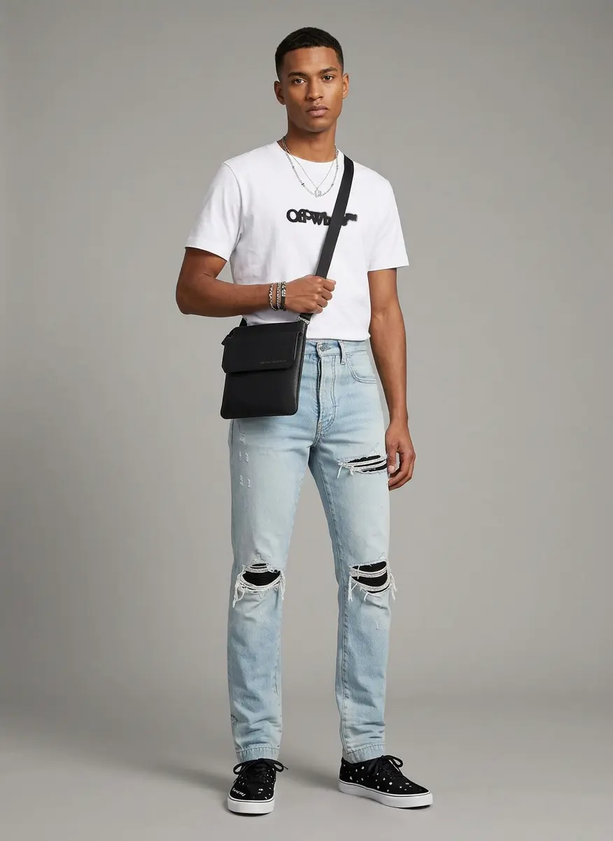 Distressed Designer Edge