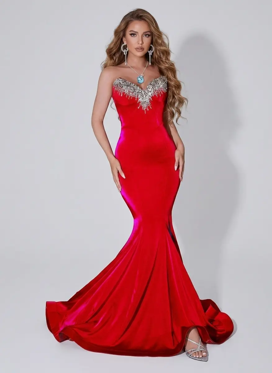 Contemporary Scarlet Gala