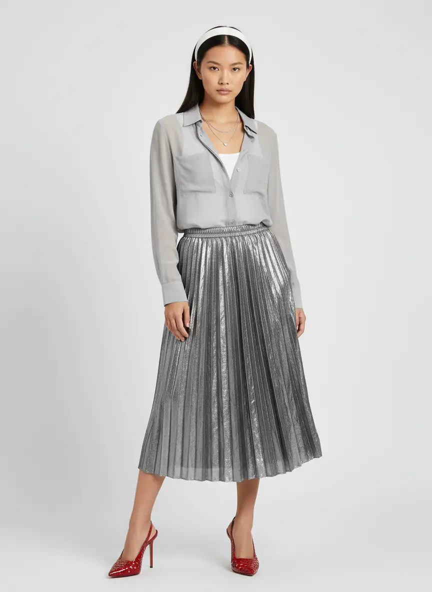 Ethereal Evening Pleats
