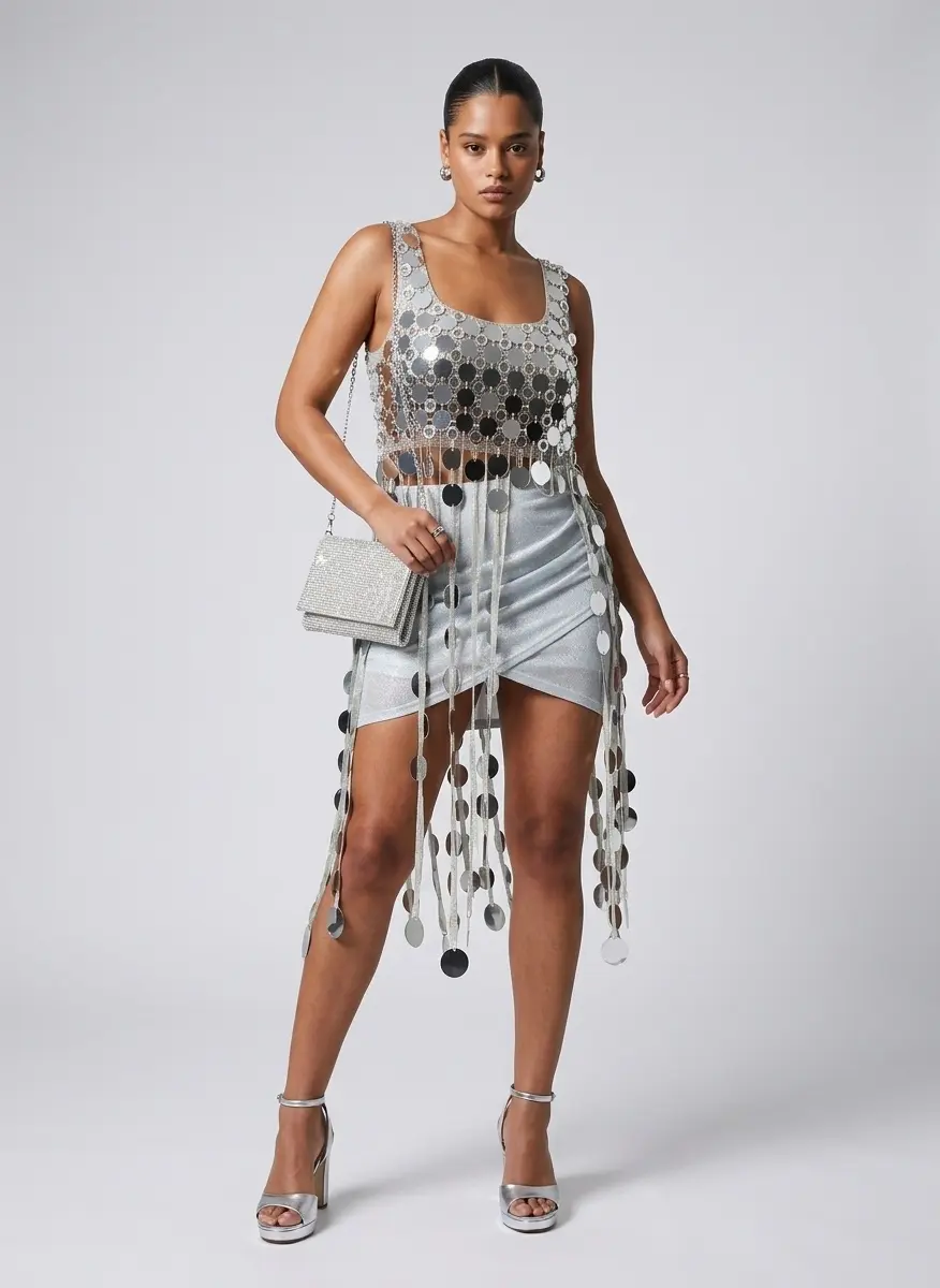Monochromatic Silver Nights