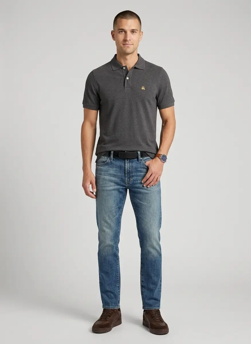 Relaxed Preppy Sport