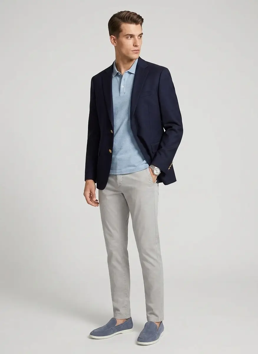 Michael Kors Gramercy Cotton Polo Shirt 5