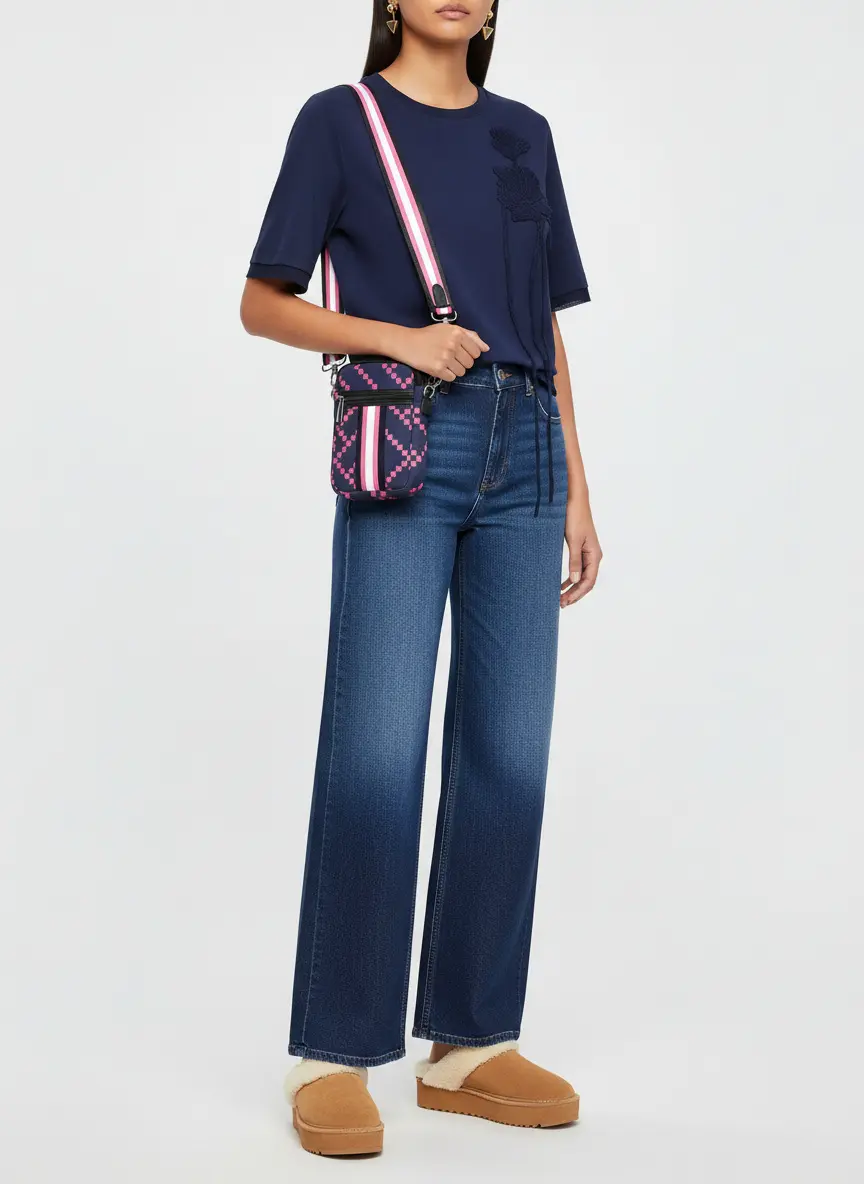 Indigo Denim & Gold Harmony