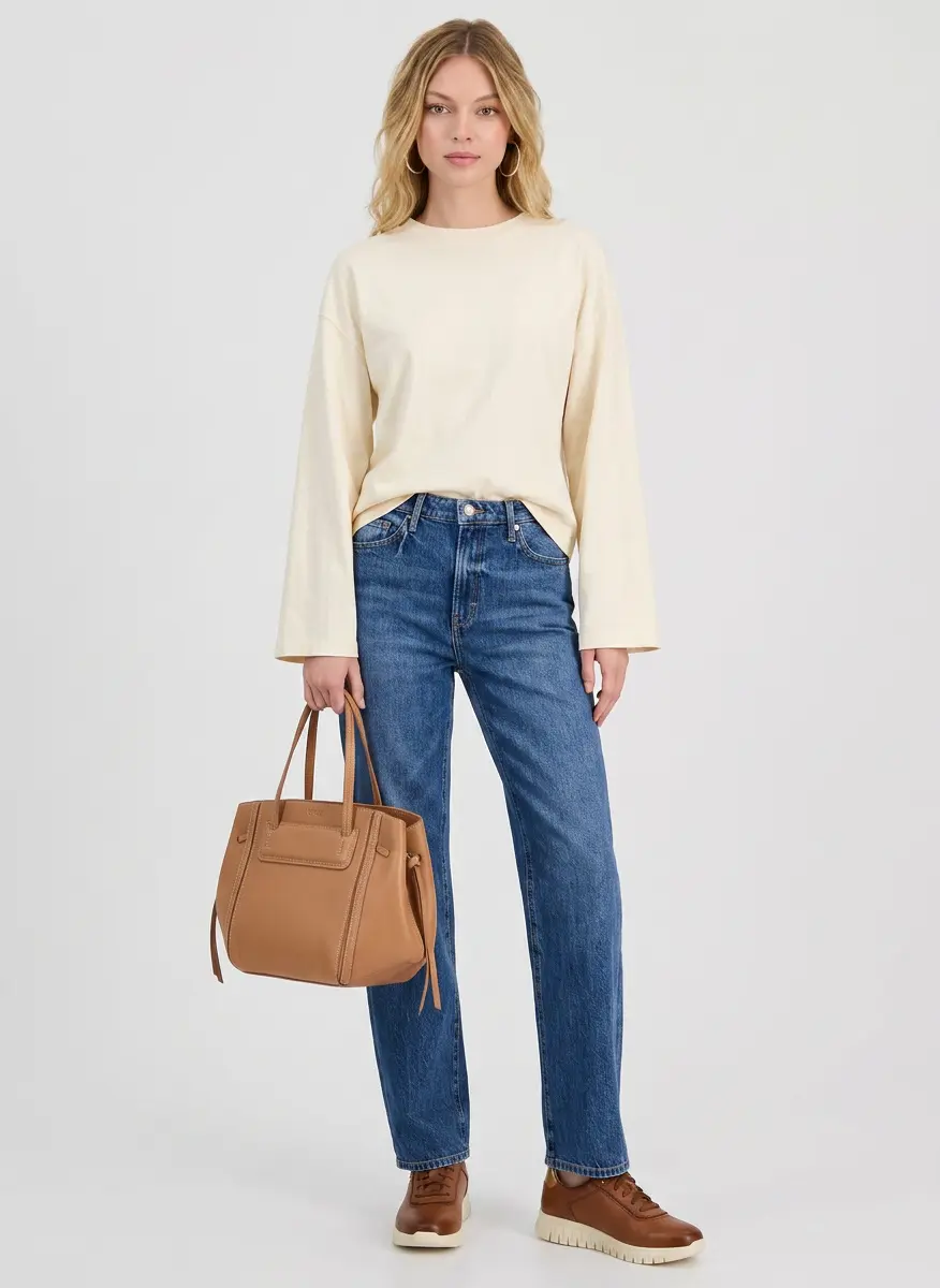 Earth-Toned Urban Casual