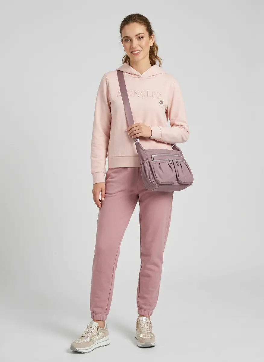 Sporty Monochrome Pink