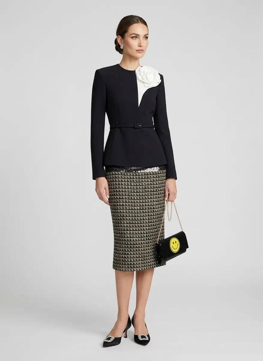 Monochromatic Evening Sophisticate