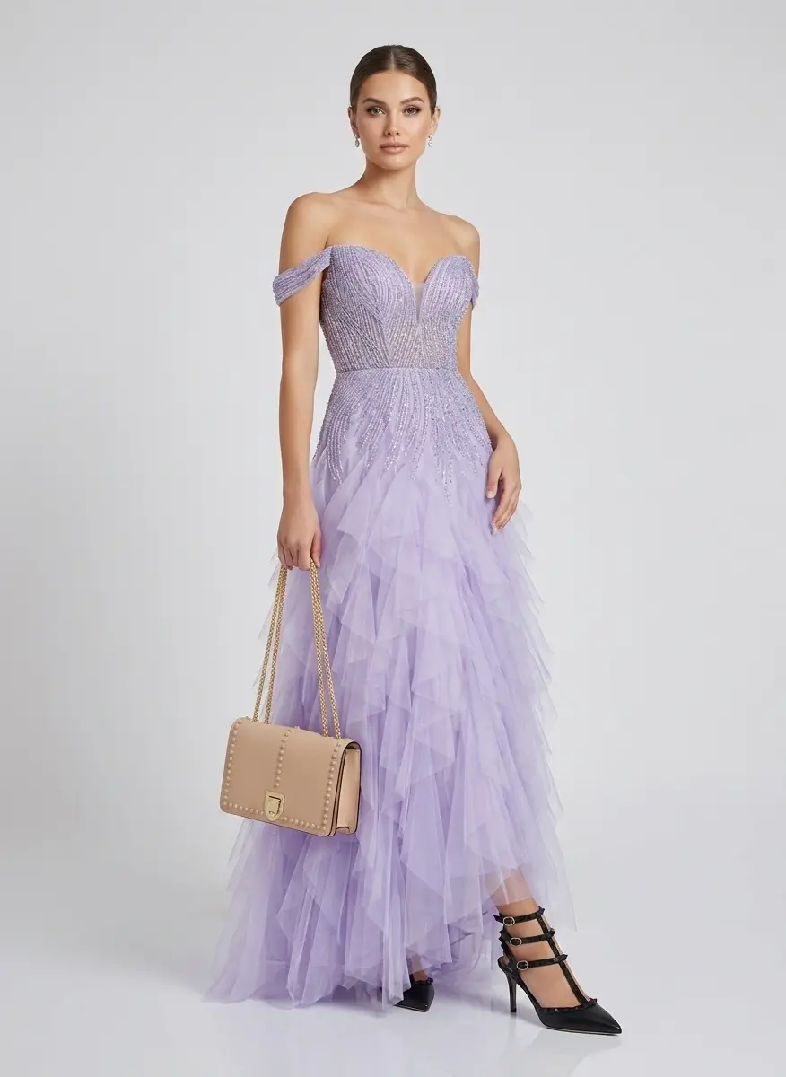 Evening Romance in Lilac