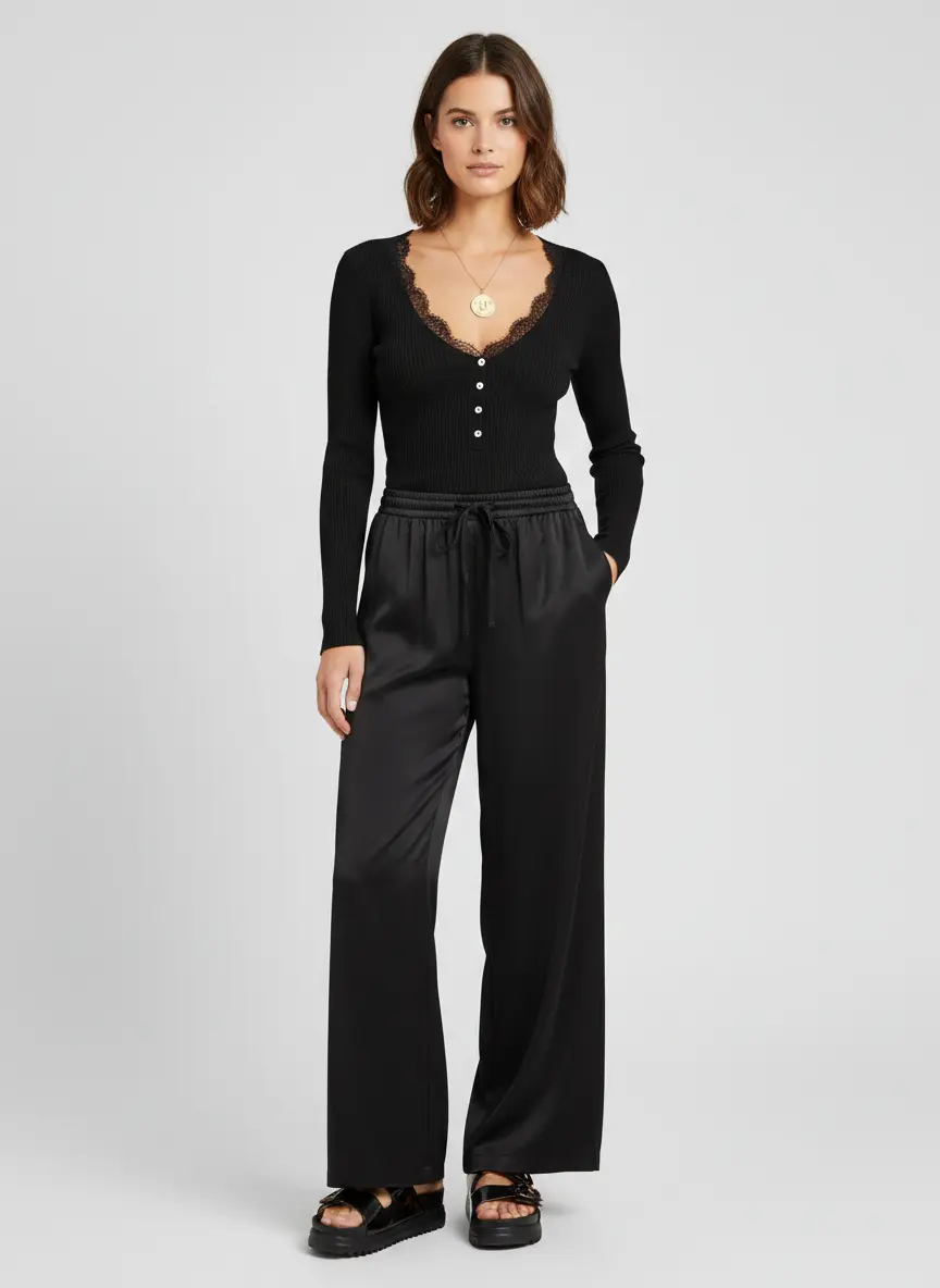 Modern Noir Loungewear