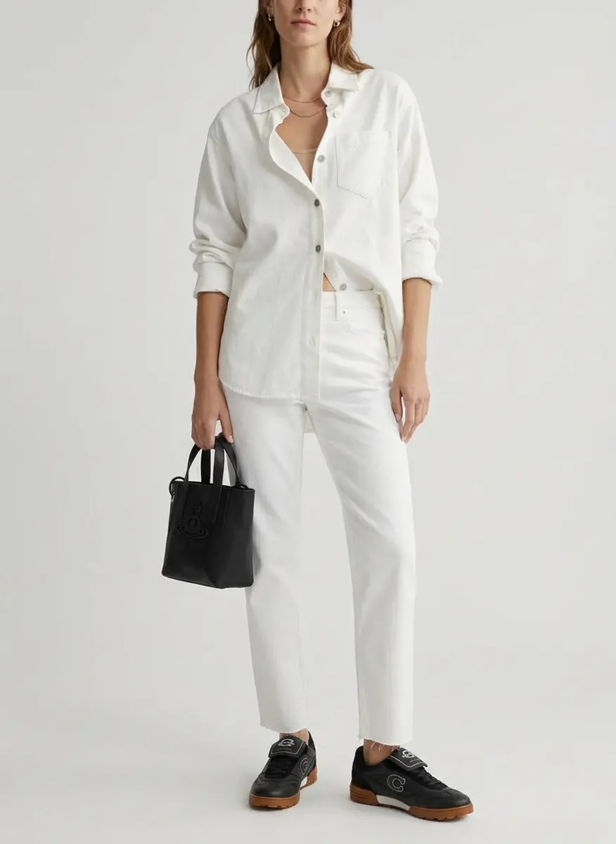 Polished Monochrome Casual