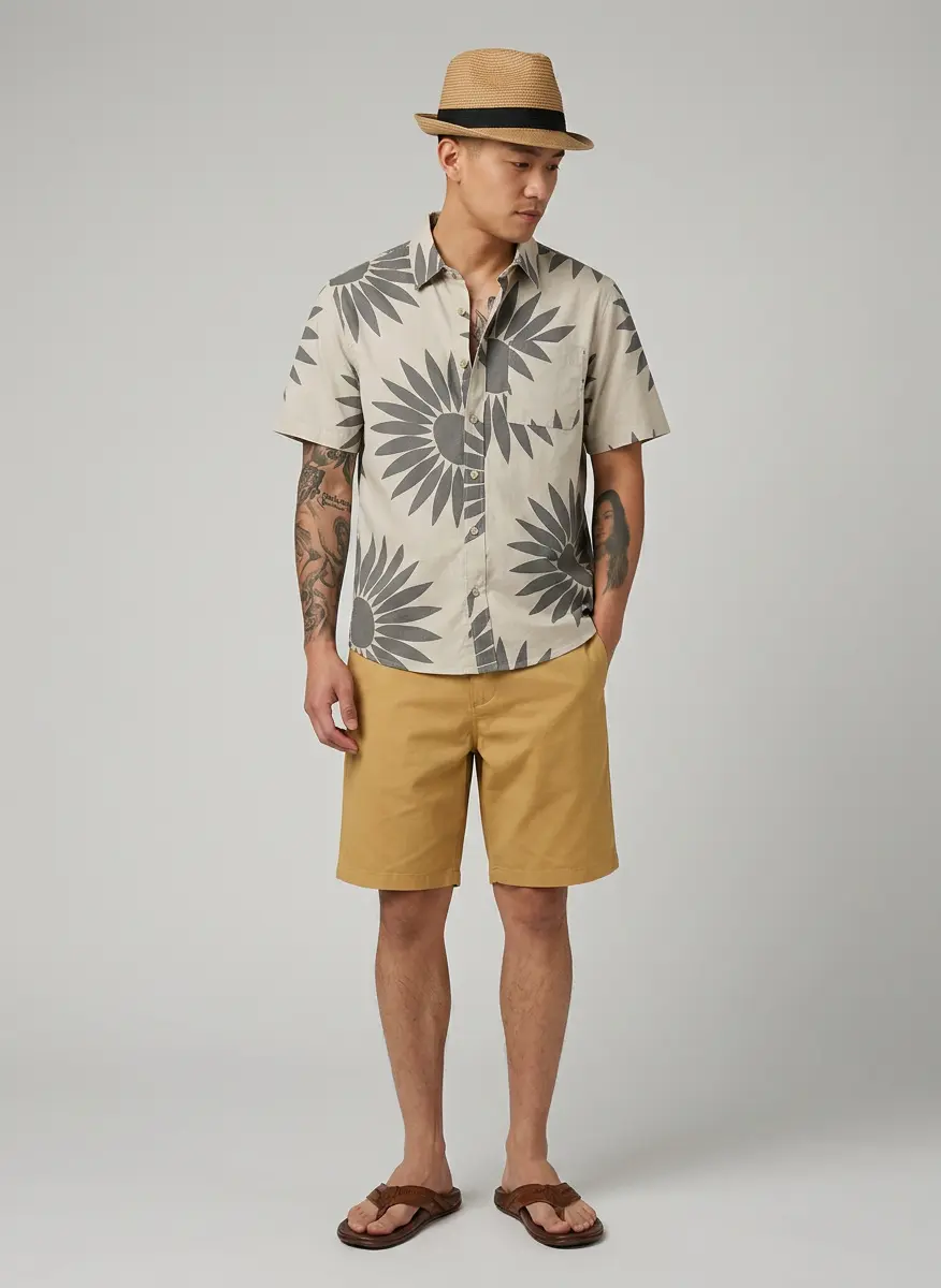 Tropical Linen Sophisticate