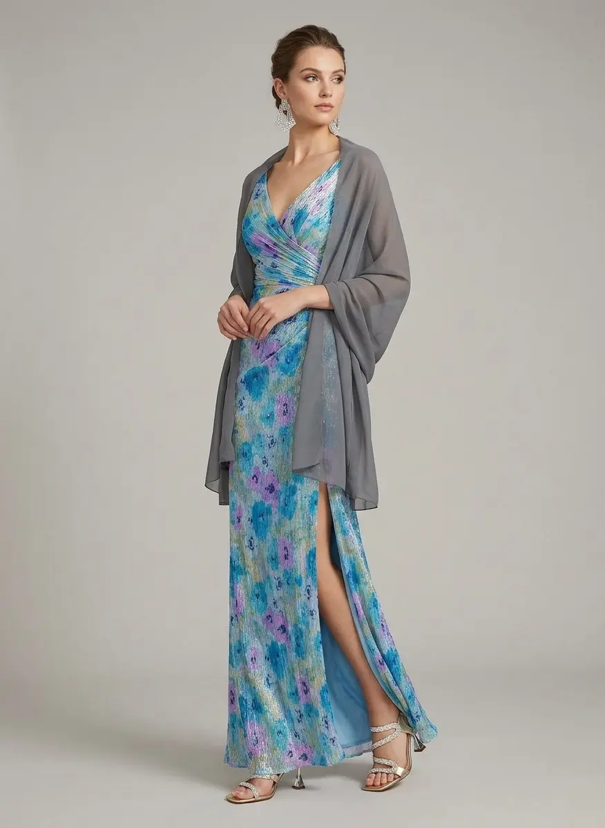 Sky Metallic Glamour
