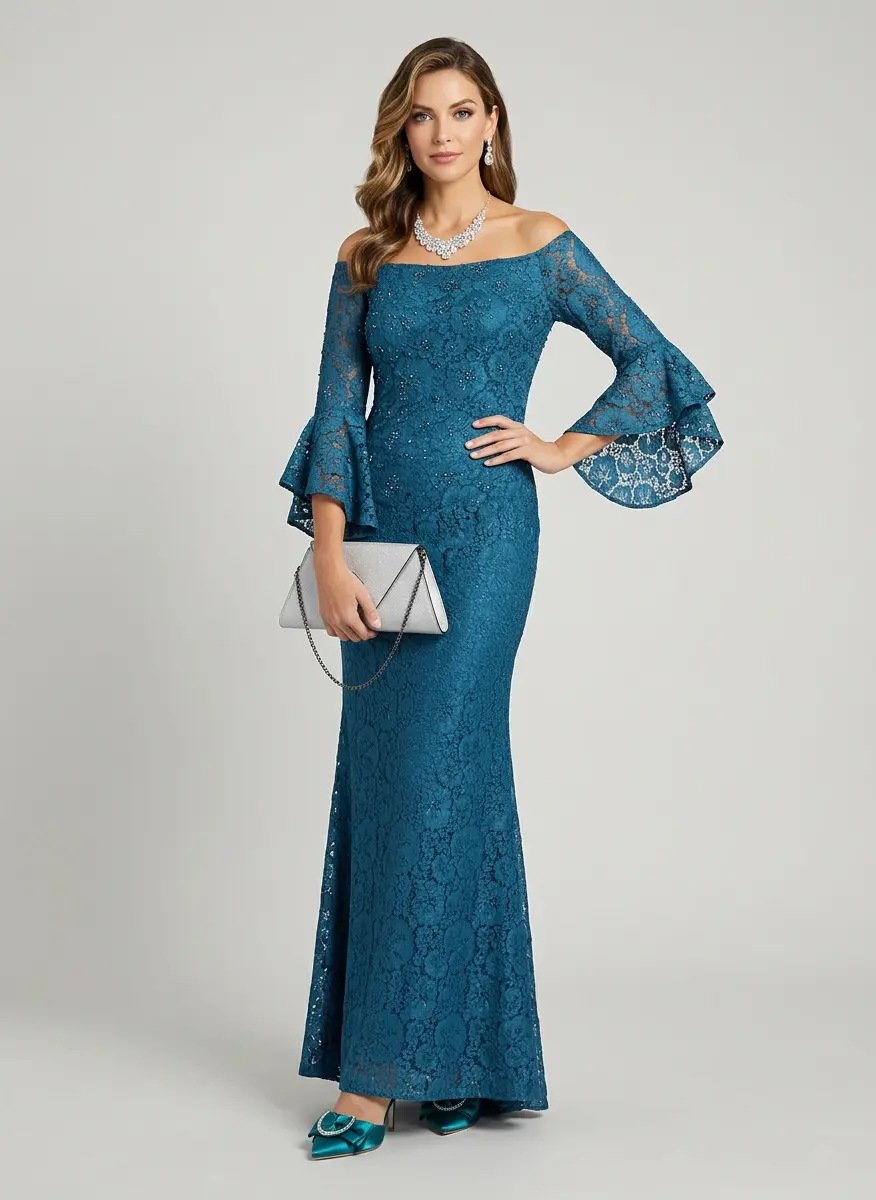 Sapphire Evening Glamour