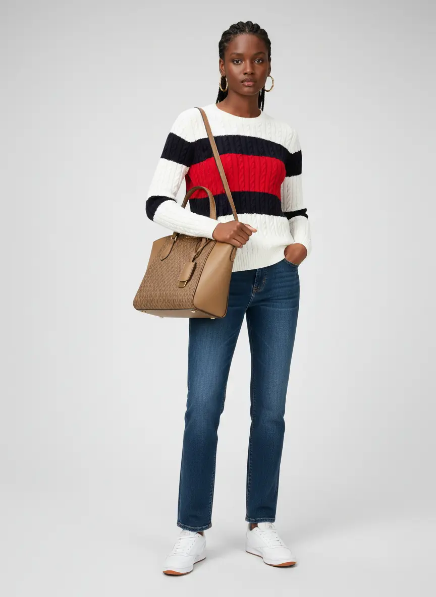 Heritage Navy & Ivory Casual