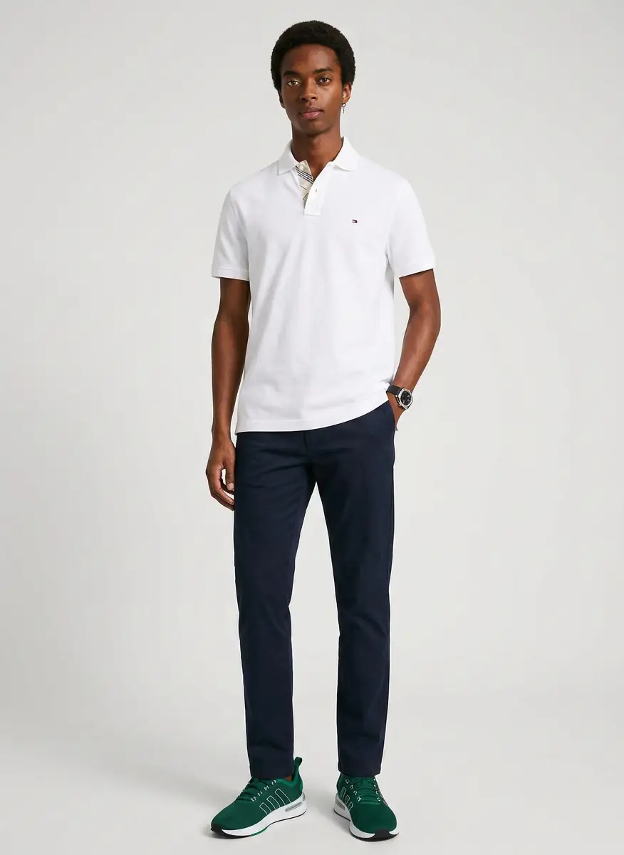 Tommy Hilfiger Men's TH Flex Stretch Slim-Fit Chino Pants 3