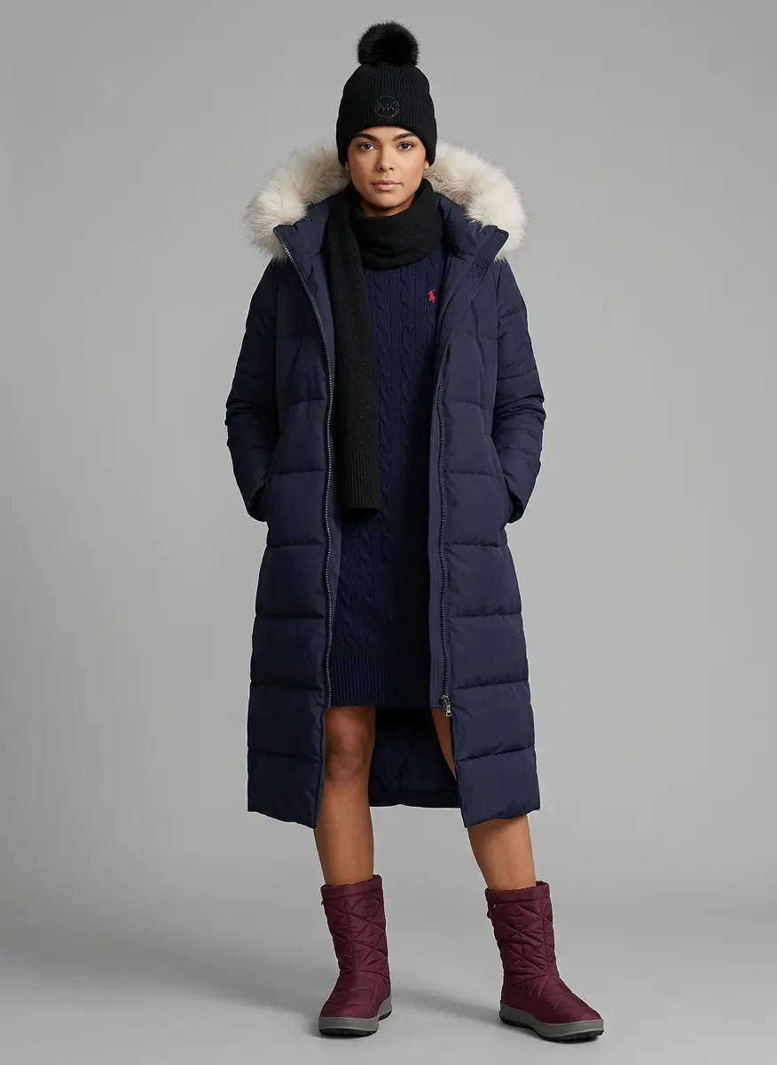 Monochrome Winter Comfort