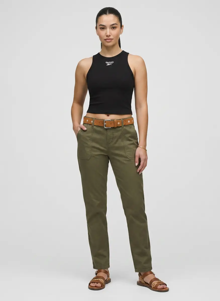 Levi's Women's Casual Floral Embroidered Belt 6
