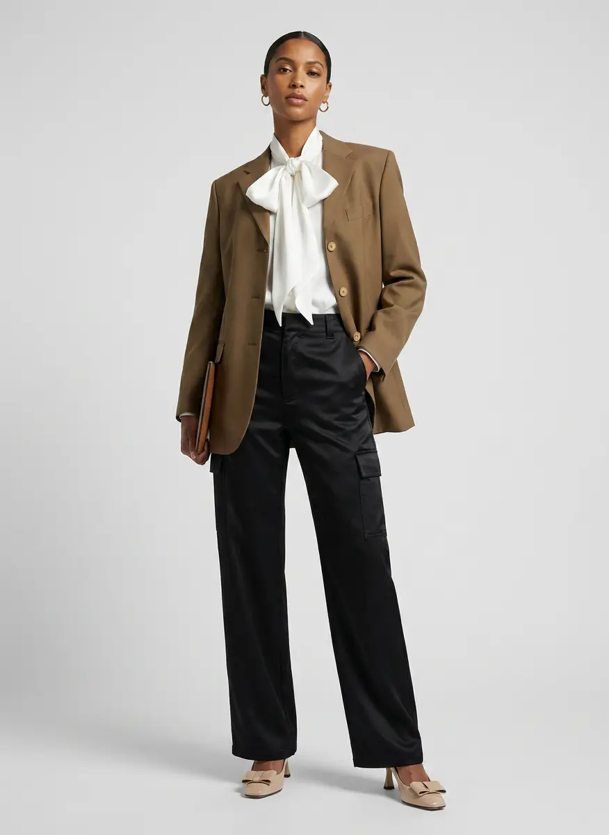 Silk & Wool Contrast