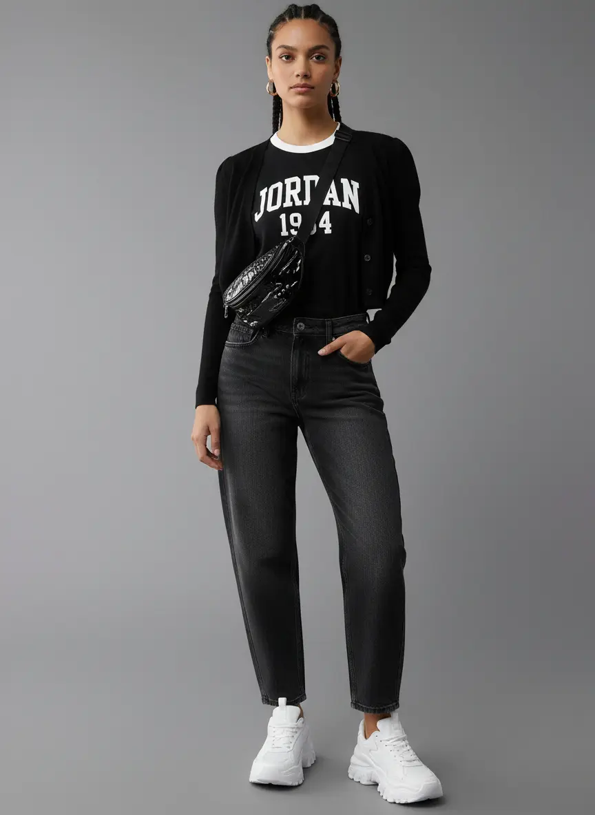 Sporty Monochrome Edge