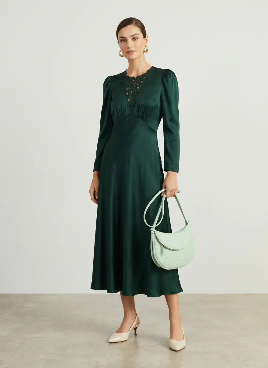 Monochromatic Silk Elegance