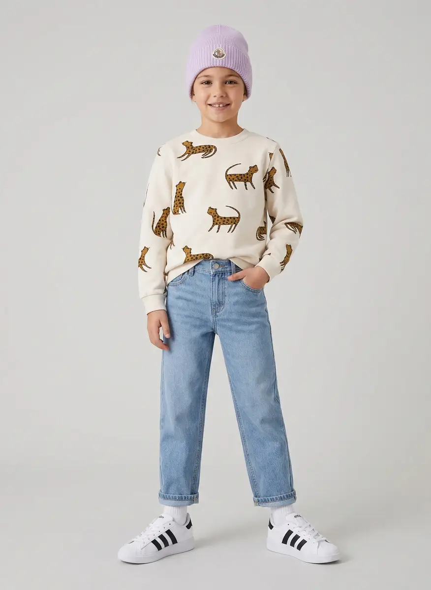 Liewood Thora printed cotton jersey sweatshirt 6