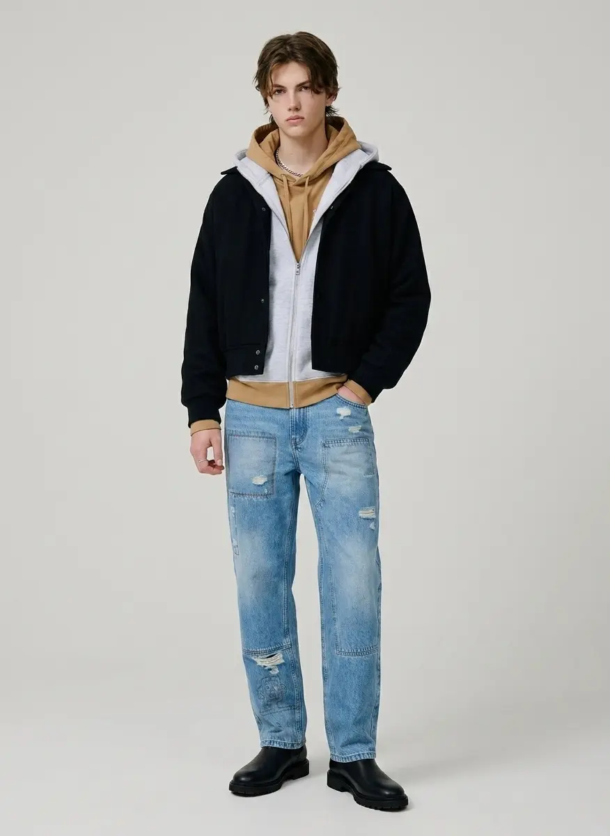 Rugged Casual Contrast