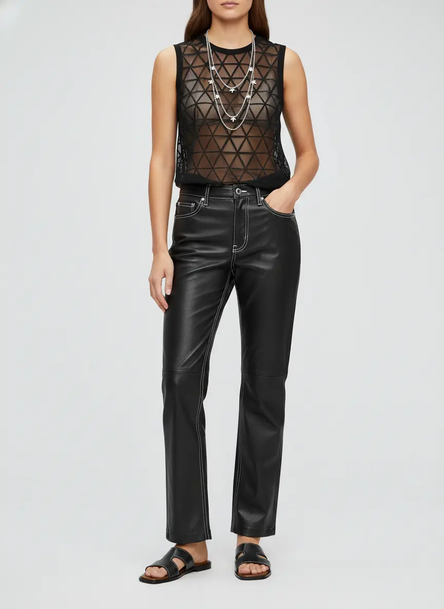 Edgy Monochrome Chic